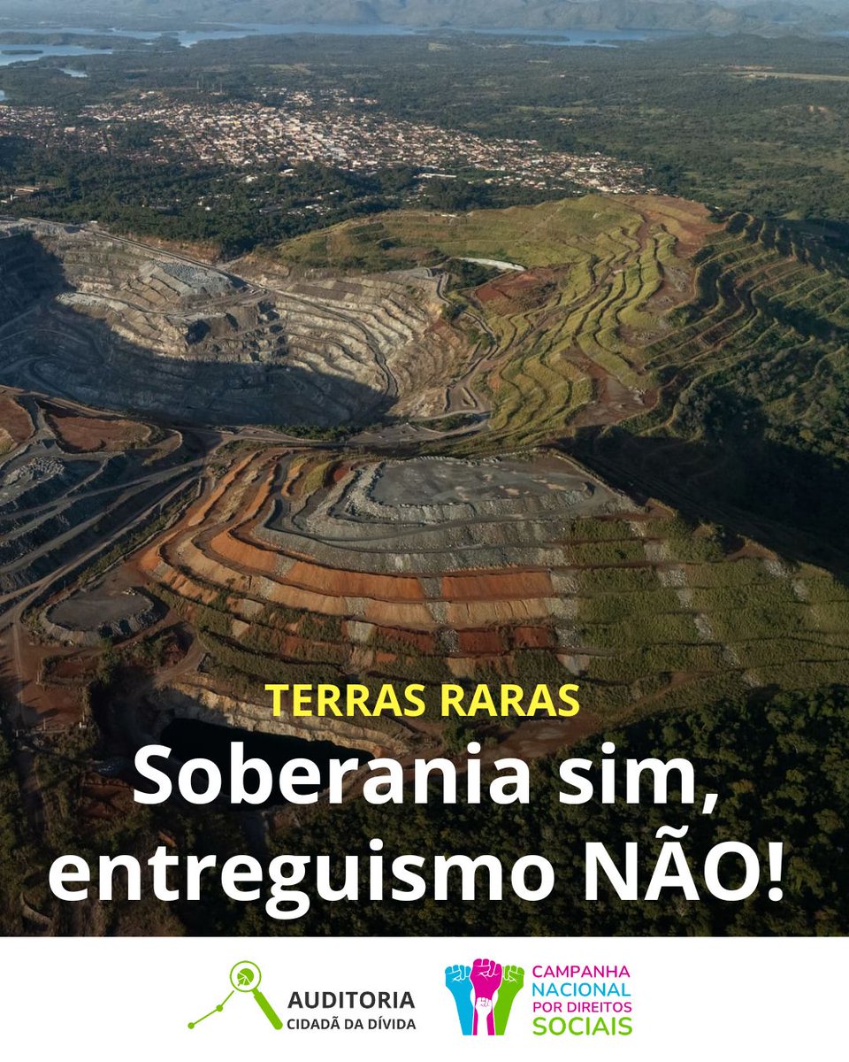 A venda da mineradora Serra Verde para uma empresa dos EUA colocou nas mãos estrangeiras o controle da única operação em larga escala desses minerais no país. Isso é uma afronta à soberania nacional
auditoriacidada.org.br/conteudo/terra…