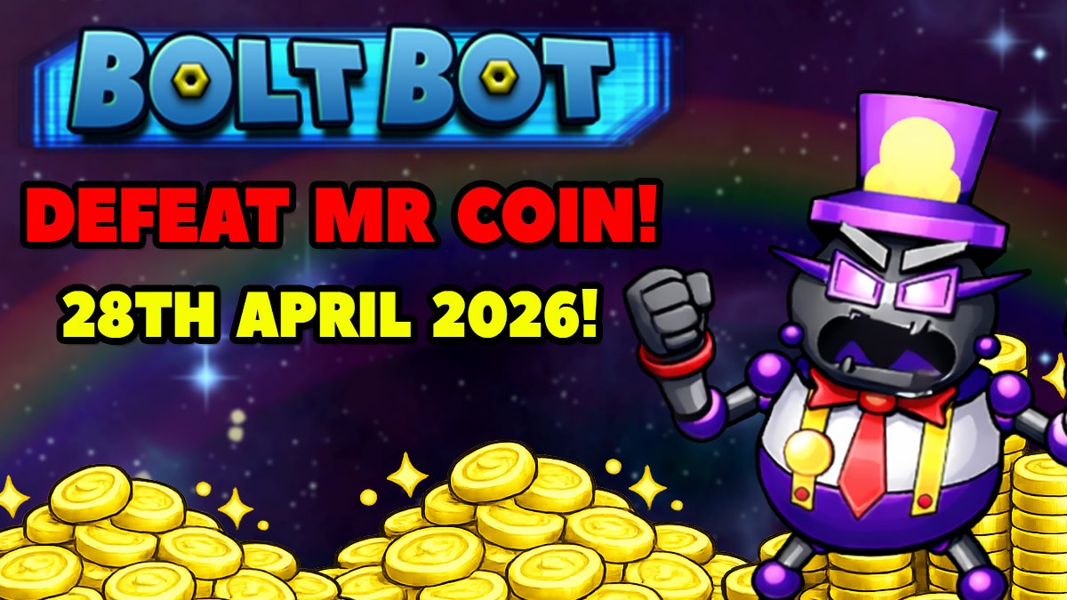 BoltScrewy's tweet photo. Defeat Mr Coin April 28th! 

Steam Page - https://t.co/Z7ZljXwrEL

#3dplatformer #3dplatformers #indiegame https://t.co/aqw78rZ2dh