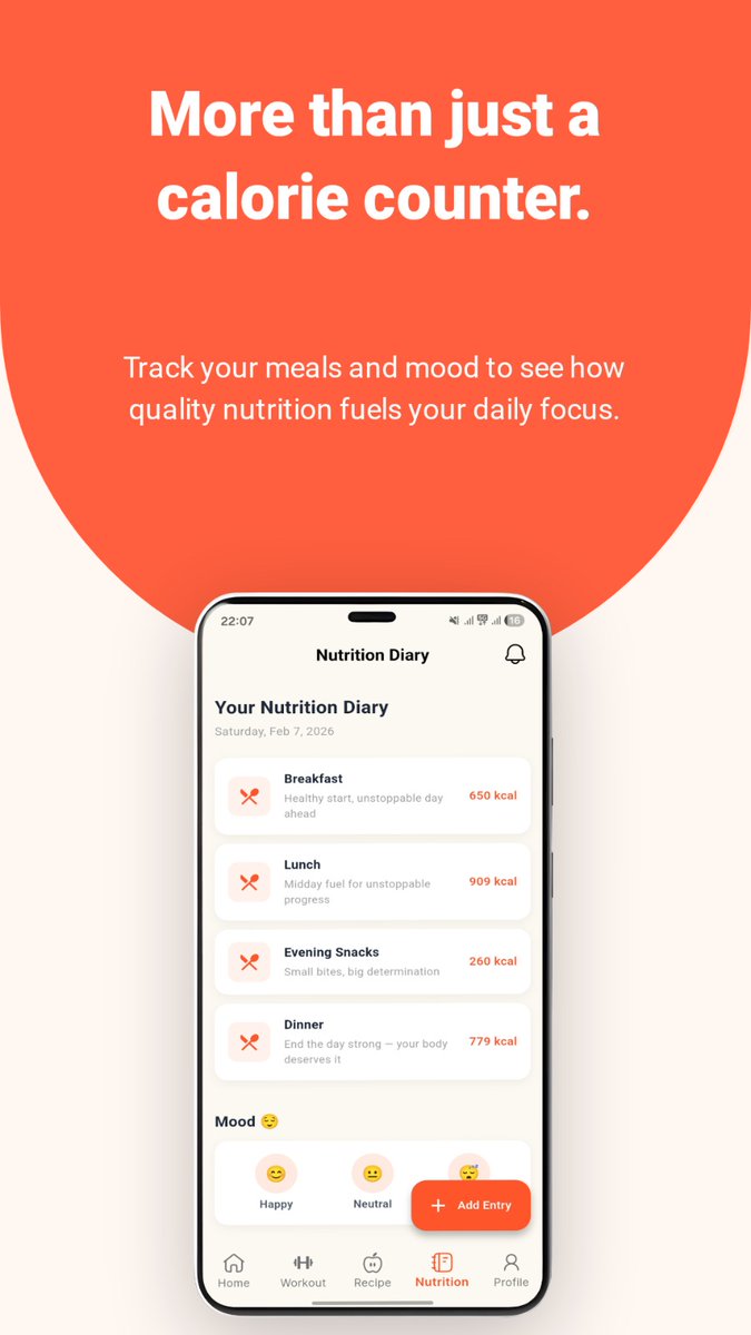 RatulDas1729655's tweet image. Your fitness journey starts with one tap.
Download Fitorbit and get personalized diet plans, calorie tracking, fitness recipes, and custom workout plans.
#Fitorbit #FitnessApp #WeightLossJourney #CalorieTracker #WorkoutPlanner #HealthyLifestyle #FitnessMotivation