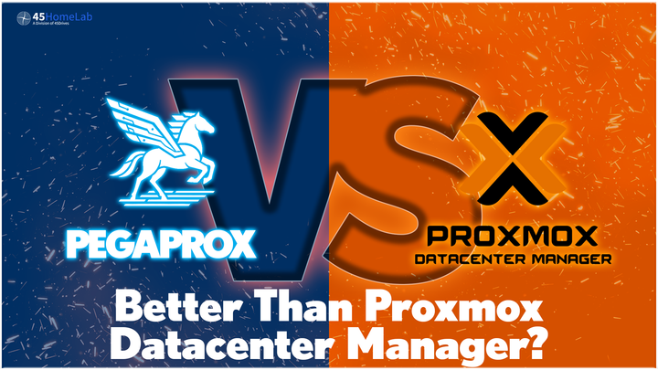45Homelab's tweet photo. Managing multiple Proxmox clusters can quickly become inefficient  especially as your infrastructure grows.

@PegaProx  introduces a more streamlined approach: a unified, web-based interface designed to provide centralized visibility, simplified operations, and automation across clusters.

In this video, we walk through how it works, key capabilities, and how it compares to Proxmox Datacenter Manager (PDM)  helping you evaluate the right fit for your environment.

If you're working with Proxmox VE, homelab infrastructure, or self-hosted systems, this is worth understanding.

▶️ Watch the full breakdown: https://t.co/FH5mE0RwDd

#45Homelab #Proxmox #Infrastructure #Virtualization #SelfHosting #DevOps