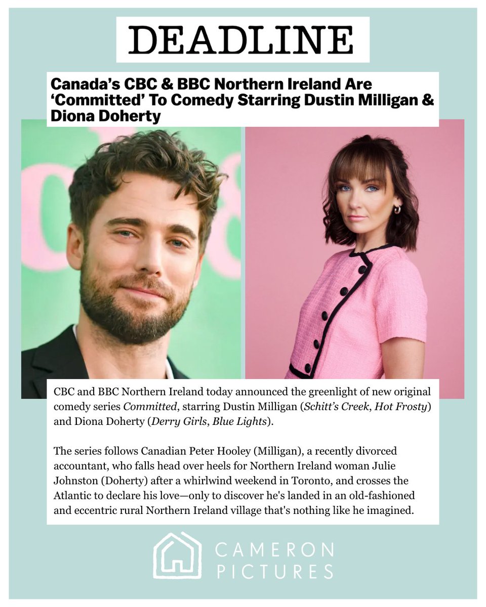 cameronpicstv's tweet photo. We're Committed! Excited to be working with our Northern Irish partners, Fabel Productions, on this new project, along with an amazing group of cast and crew from both countries. 

Committed is coming to CBC and BBC Northern Ireland in Winter 2027. https://t.co/OkvbWEVhlO https://t.co/RyctRT2vc5