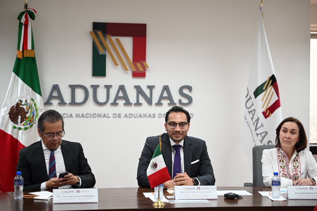 Aduanas de México tweet media