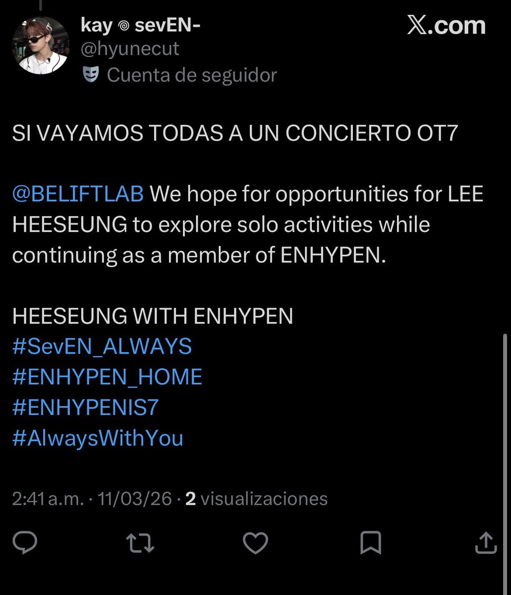 karoll IS SEEING ENHA 💤 au’s⁷ JAYPRIL tweet media