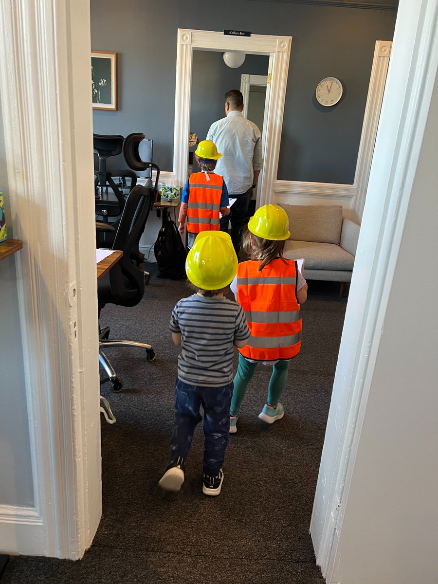 QualityAuditing's tweet photo. Happy Take Your Child to Work Day! Turns out, our toughest auditors are under four feet tall. 🛡️🧒

We took the prompt literally this year and recruited a new team of inspectors to audit the office.  

#TakeYourChildToWorkDay https://t.co/S3ARpzywf3