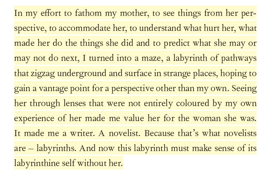 fariabasher's tweet photo. Started it. Brilliant as expected. And now this labyrinth must make sense of its labyrinthine self without her. https://t.co/473K8wkUOB