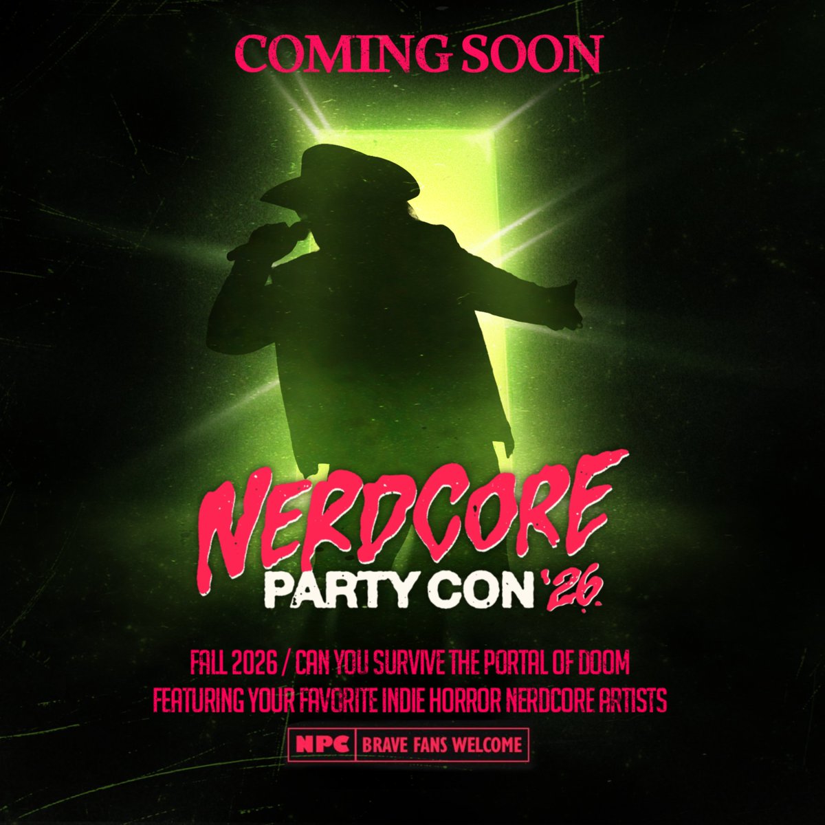 NerdcorePC's tweet image. NPC 2026 will be here before you know it! Here's a sneaky peek at two of the performing artists!