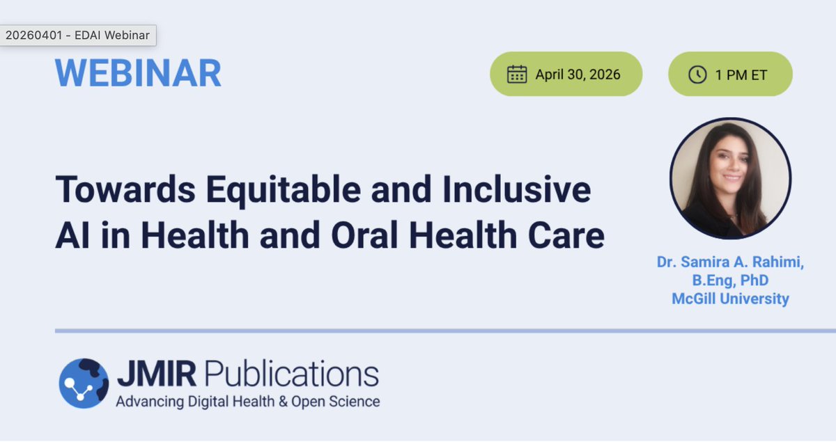 JMIR Publications tweet media