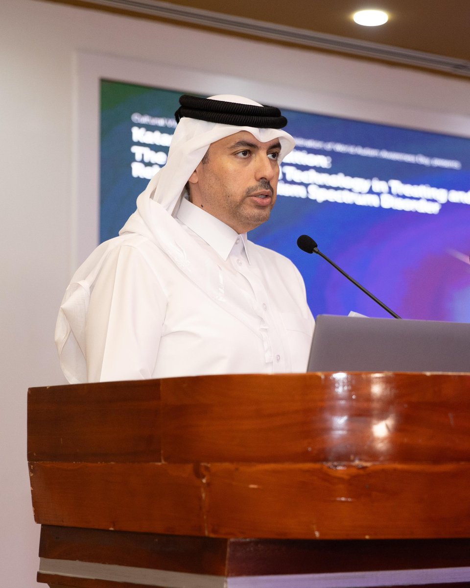 kataraqatar's tweet photo. بمناسبة اليوم العالمي للتوحد، ملتقى #كتارا تك 29 يستضيف متخصصين يناقشون دور الذكاء الاصطناعي والتكنولوجيا في دعم علاج وتأهيل طيف التوحد، ويستعرضون أحدث الحلول المبتكرة التي تسهم في تعزيز جودة الحياة.

On the occasion of World Autism Day, the 29th edition of the #Katara Tech Forum was held, which addressed the role of artificial intelligence and technology in supporting the treatment and rehabilitation of the autism spectrum, and showcased the latest innovative solutions to enhance the quality of life.
 
#كتارا_ملتقى_الثقافات
#كتارا_وجهة_ثقافية_سياحية