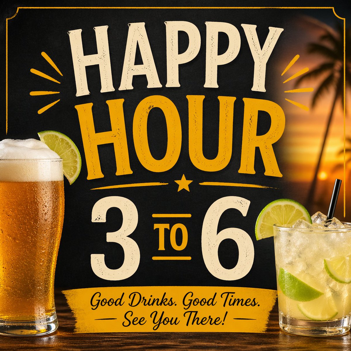 LeanderBeer's tweet photo. Happy hour 3 to 6. 6 to close $2 select draft https://t.co/a4eQEGpq5X