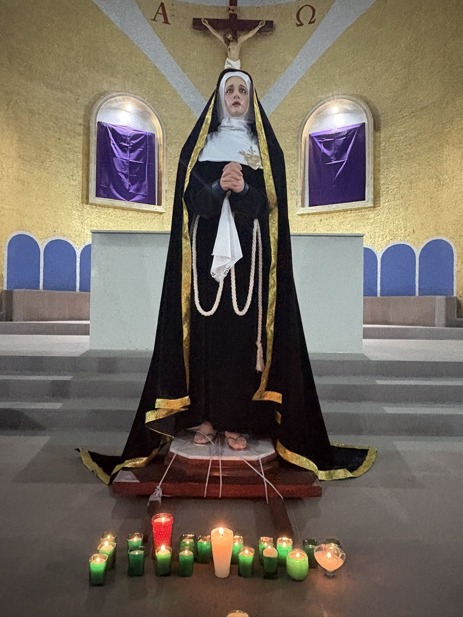 VirgenRefugio50's tweet image. Pésame a la Santísima Virgen María en este #ViernesSanto en la #ParroquiaNuestraSeñoraDelRefugio