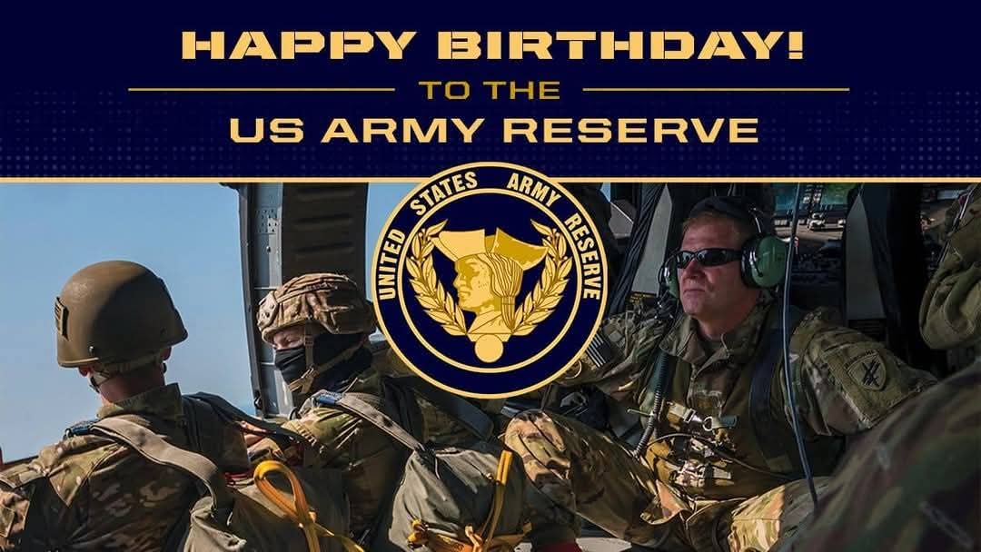 DJTommyRocks's tweet image. #HappyBirthday
#UnitedStatesArmyReserve
#USArmyReserve #ArmyStrong
#Veterans #HonorThem
#UnitedStatesOfAmerica #USA