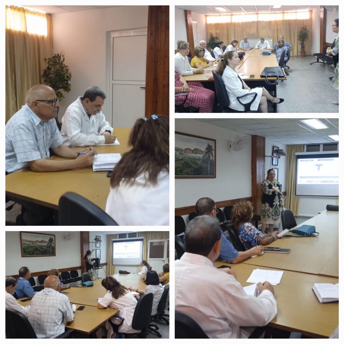 Reunión de la Comisión de Grado de la #UCMPinar en la que se analizan y aprueban nuevos temas de investigación y tribunales de predefensa.
#PinardelRío
#CubaPorLaVida 
#CubaPorLaSalud 
#LaPatriaSeDefiende