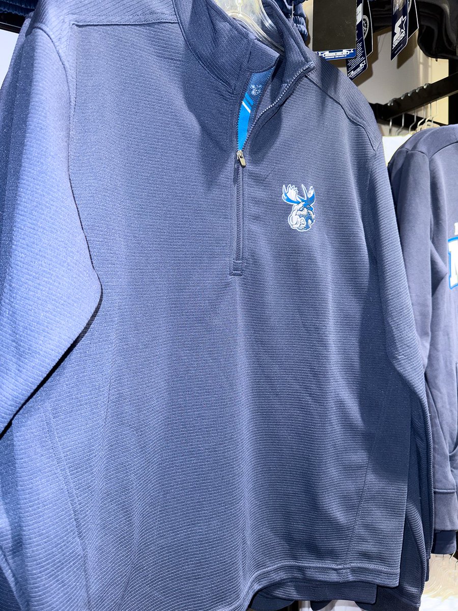 Rep the <a href="/ManitobaMoose/">Manitoba Moose</a> at the office or game nights during the playoffs with the Austin Wildcard Quarter Zip by <a href="/Levelwear/">Levelwear</a>!

Available at our Canada Life Centre store or online ▶️ wpgjets.co/levelwear