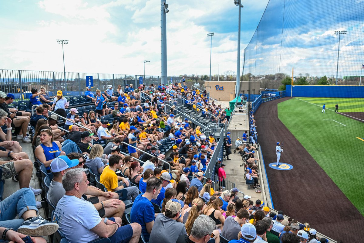 Pitt_BASE's tweet photo. We’ll see you at the Chuck this weekend ‼️

Panthers 🆚 No. 10 Virginia

🗓️ Friday, 6 PM
🗓️ Saturday, 3 PM
🗓️ Sunday, 1 PM https://t.co/VguQGORCf2
