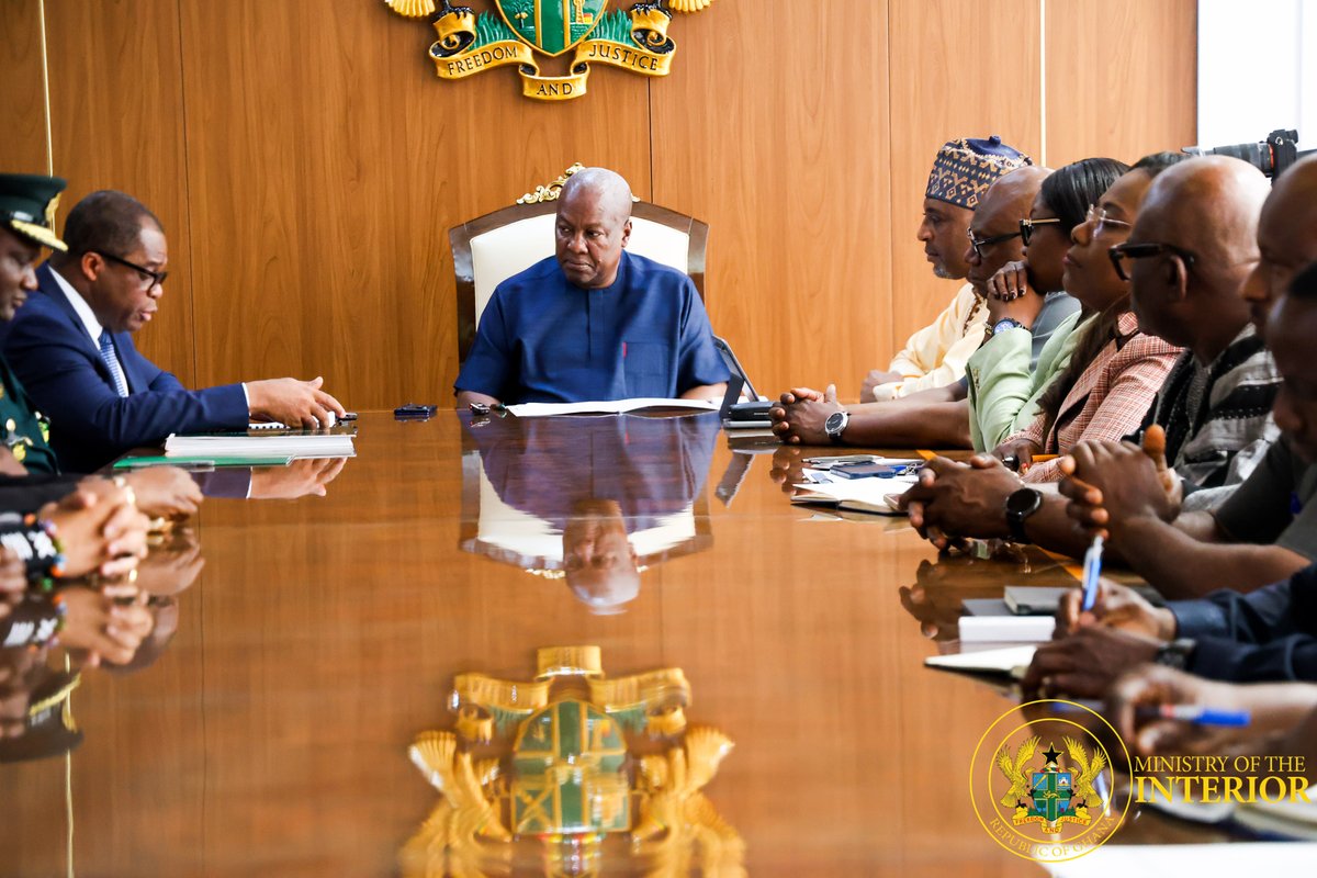 Ministry of the Interior, Ghana tweet media