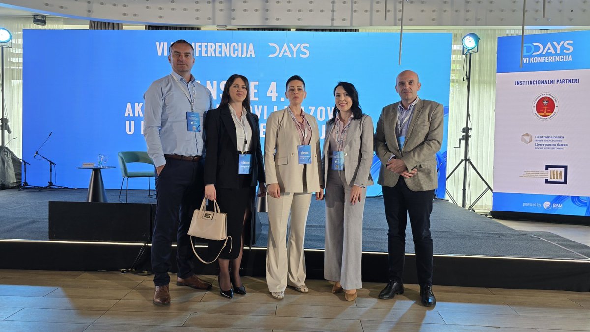 JelenaRodic4's tweet photo. Danas sam prisustvovala konferenciji DDays u Banja Luci, koja je okupila stručnjake iz oblasti digitalizacije, inovacija i savremenog poslovanja. https://t.co/sFb7zboenr