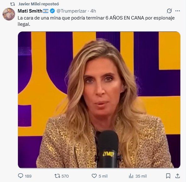 El Destape tweet media