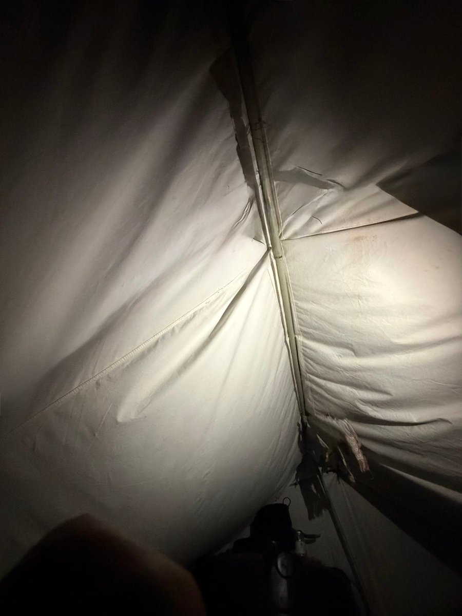 One day I will look up to see a roof over my head and not a tent. This nightmare will end soon god willing.