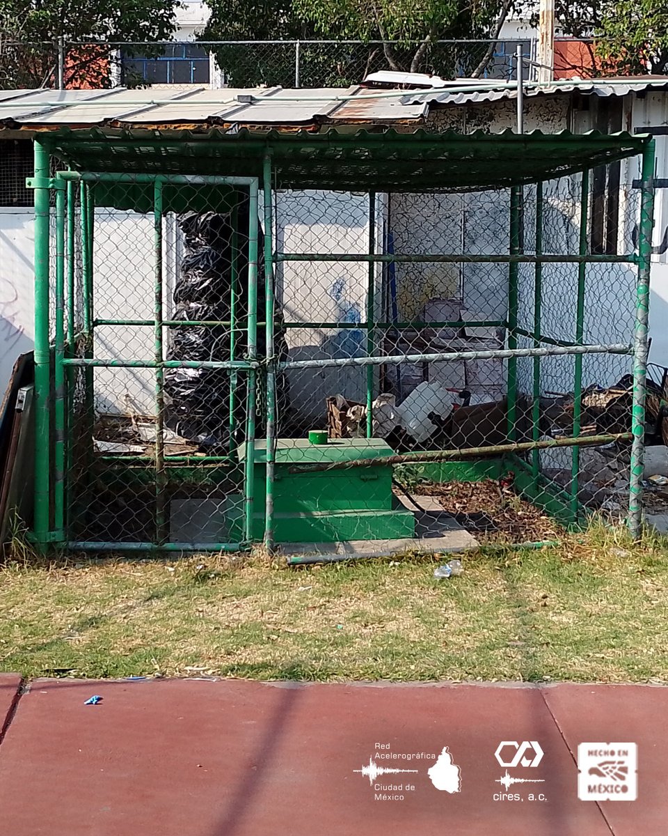 RedSismicaRACM's tweet image. Estación de la Red Acelerográfica de la Ciudad de México (RACM), dentro del CETIS No. 57.
#tecnología #ingeniería #sismos #Iztapalapa