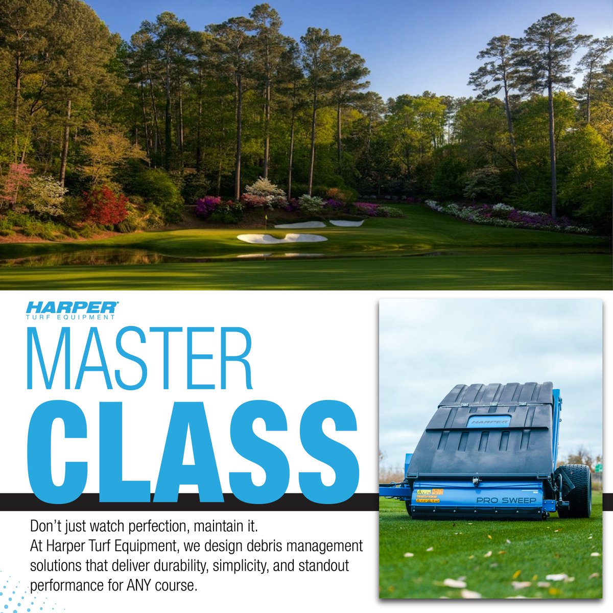Gr8estShowOnTRF's tweet image. Don't just WATCH perfection, MAINTAIN it. @HarperTurf has the right machine for every need. Designing debris management solutions for ANY course.  

Want to see it in action? Book a demo with us: turfcare.ca/en/new-equipme… #harperturf #cleanerfasterharper #golflife #turfmanagement
