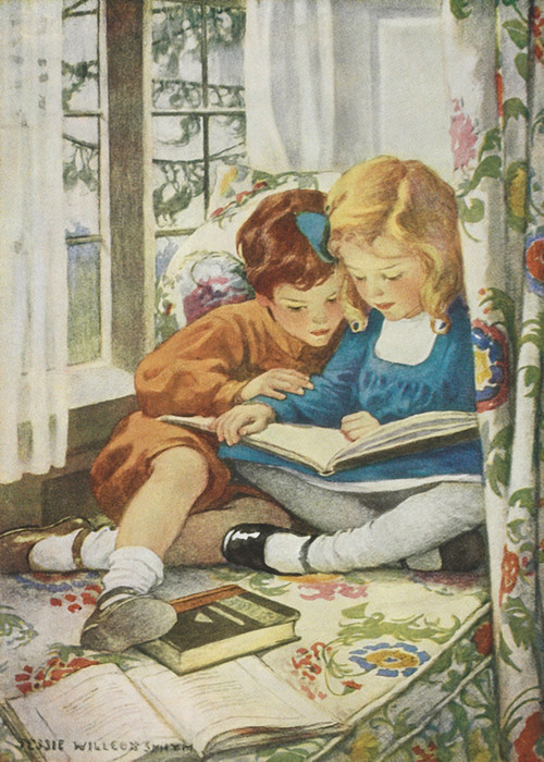 _die_Uta_'s tweet image. "I love the way that each book - any book - is its own journey. You open it, and off you go…" (Sharon Creech)

Jessie Wilcox Smith 🎨

#WorldBookDay #booklovers @albertopetro2 @DavLucia @neblaruz @alleosa @ValerioLivia @marmelyr @Asamsakti @mi_oro13 @RitangelaPrivi1 @artmajcar