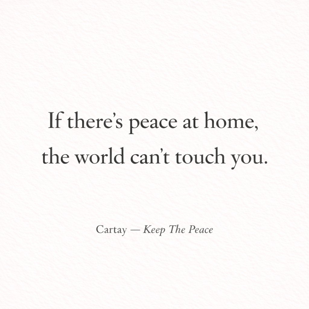 _cartay's tweet photo. Secure peace &amp; respect within your home.
Then the outside world has no other choice but to give you respect.

Keep The Peace going viral!
Click the link in my bio and tell a friend. 
#cartaymusic #keepthepeace #viral #youtube #respect https://t.co/CgDULCN5IE