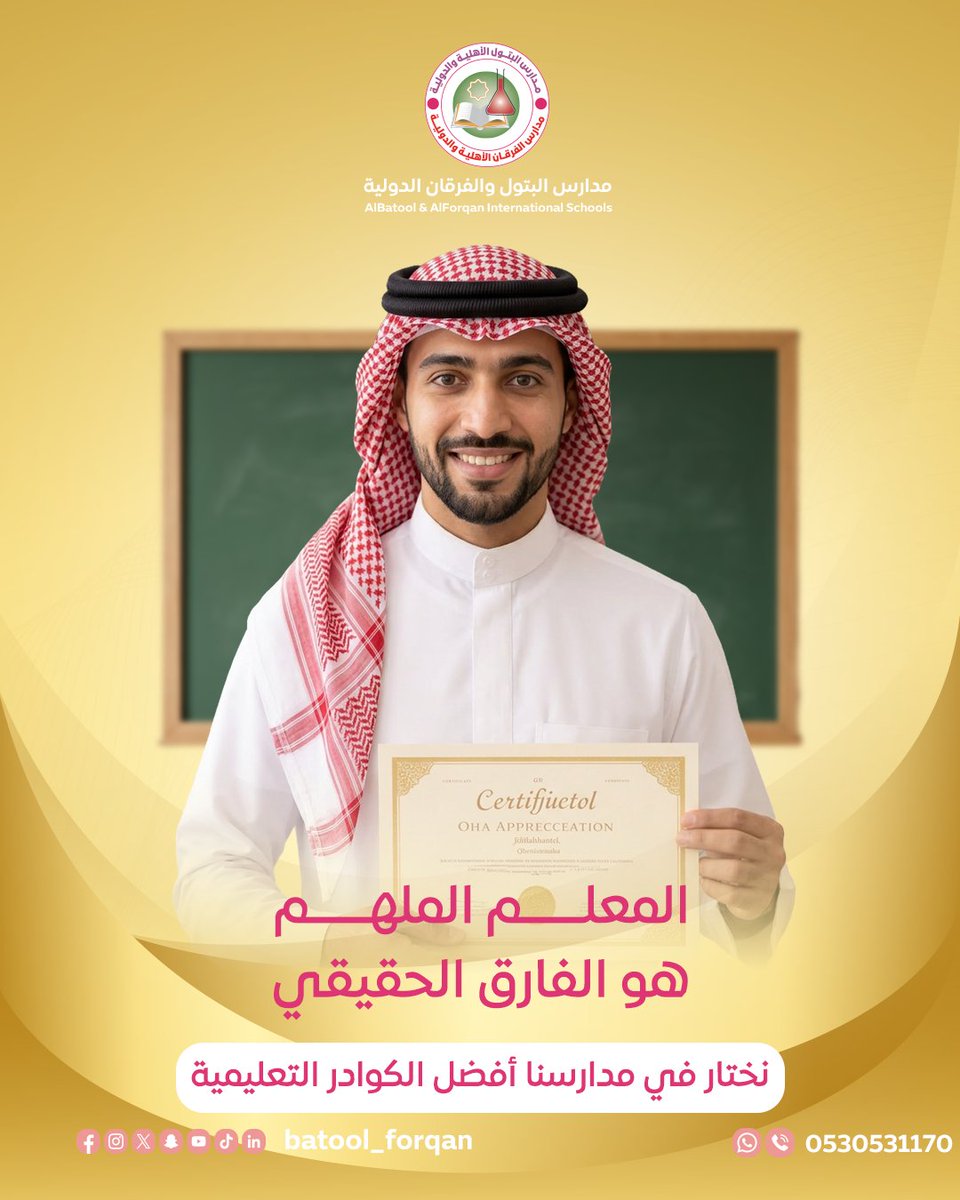Albtool&Alforqan International Schools tweet media