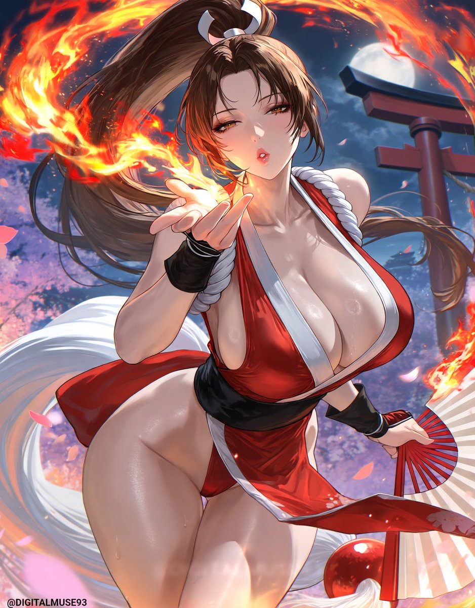 DigitalMuse93's tweet image. Mai Shiranui~

I was supposed to say something, but the only thing I could say is:

It's okay, she knows you're intimidated by her strength, attractiveness and beauty👀

#AIart #MaiShiranui #KOF #FatalFury #AIイラスト