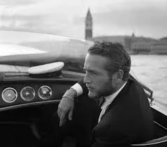 twistopherrobin's tweet image. #Photography #Monochrome #Venice 1963 #PaulNewman