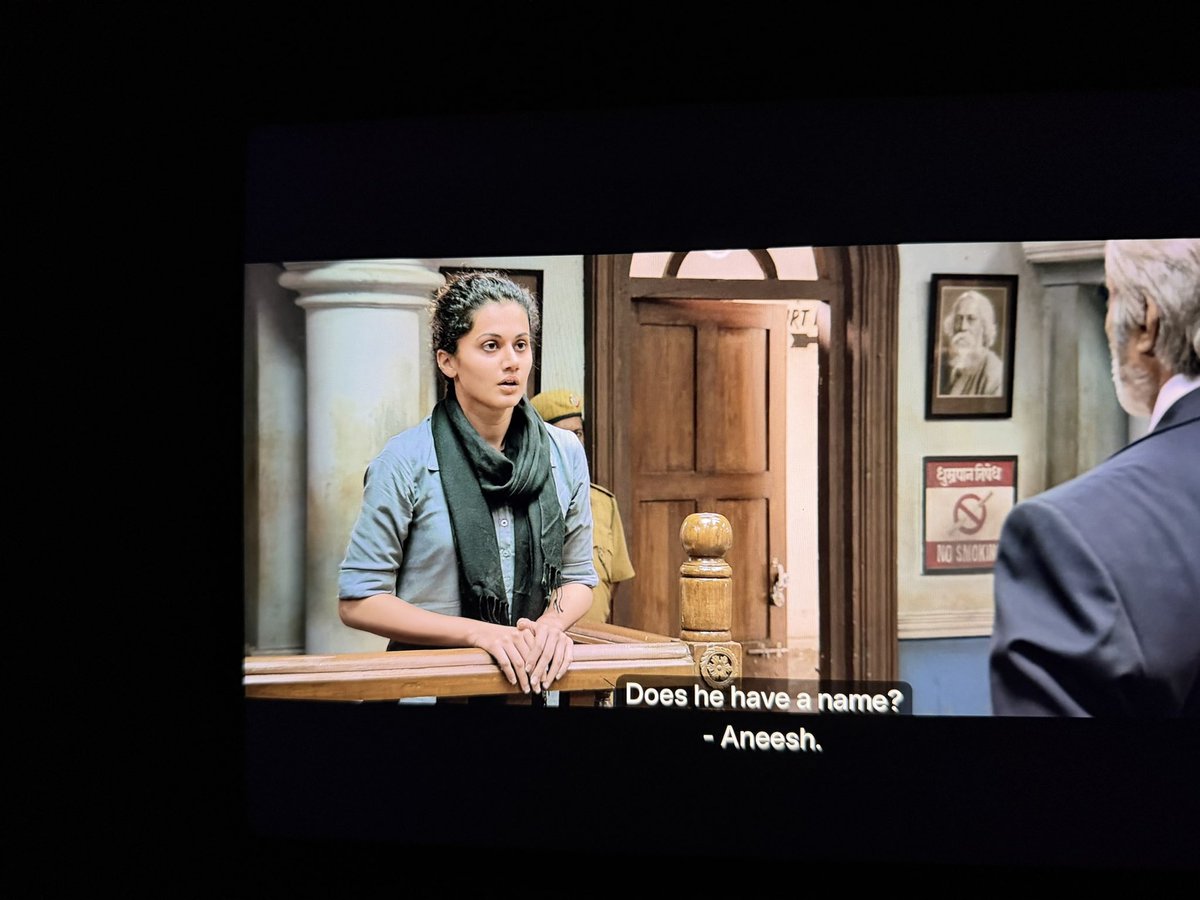 AweShadySome's tweet image. 100th time.. What amazing performances by @taapsee and @SrBachchan 👏🏻 Everytime I feel low - I watch this gem of a creation and it gives me courage to take challenges head-on. 
#Pink 
Love you, Taapsee🫶🏻