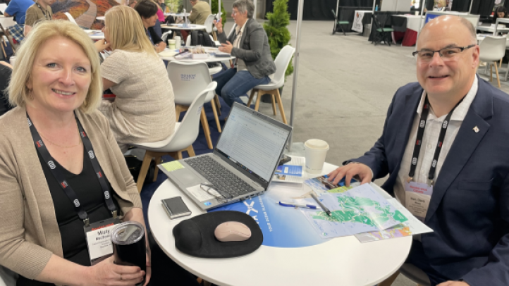 TourismNS's tweet photo. Read Minister Ritcey's blog "Supporting Growth and Showcasing Nova Scotia" celebrating National Tourism Week. 
https://t.co/lDIX1HOSFy https://t.co/gk95Zysf2K