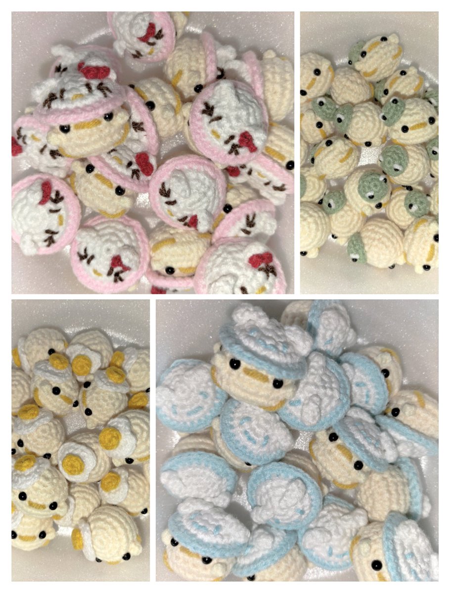 สวัสดีค่ะะ 🤗🌷
ขออนุญาตใช้พื้นที่ตรงนี้ฝากงานถักของเราด้วยนะคะ งานหลัก ๆ จะเป็นงานพวงกุญแจ ชิ้นเล็ก ๆ จุ๊มุ ๆ ตอนนี้กำลังลองถักงานหัวตกต. ค่ะ สนใจลองเข้ามาคุยกันก่อนได้นะคับบ 🫶🏻