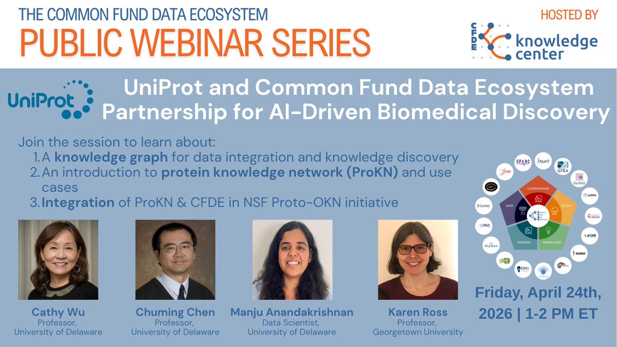 Common Fund Data Ecosystem Knowledge Center tweet media