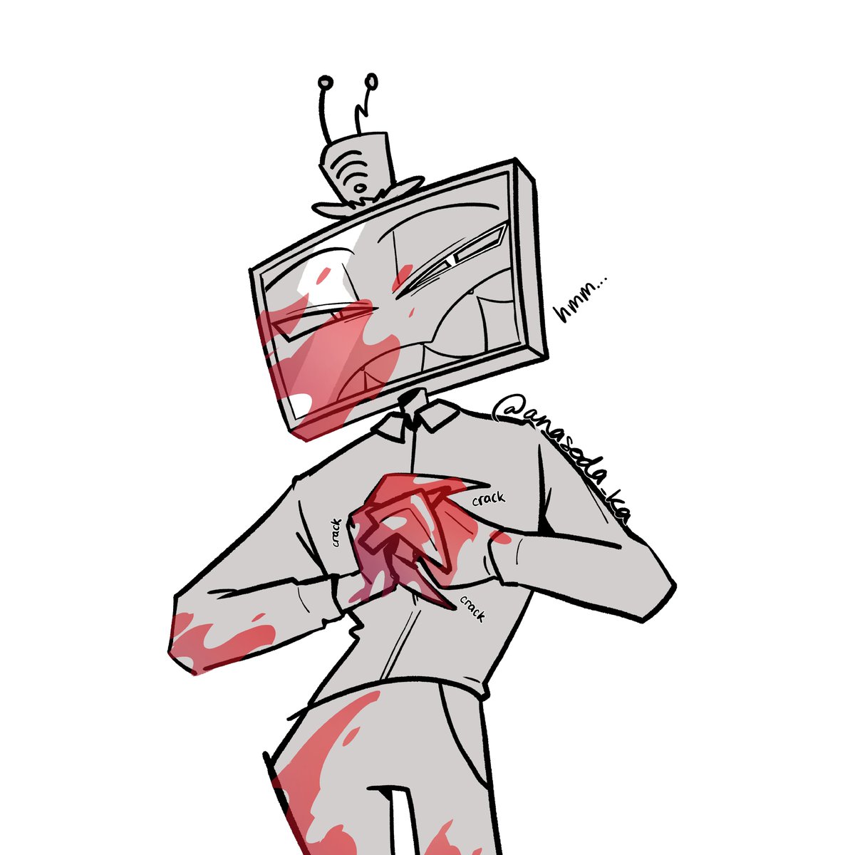 [Day 155 of daily Hazbin since S2] Yikes, who pissed off the TV Overlord?

#HazbinHotel #HazbinHotelFanart #HazbinHotelVox