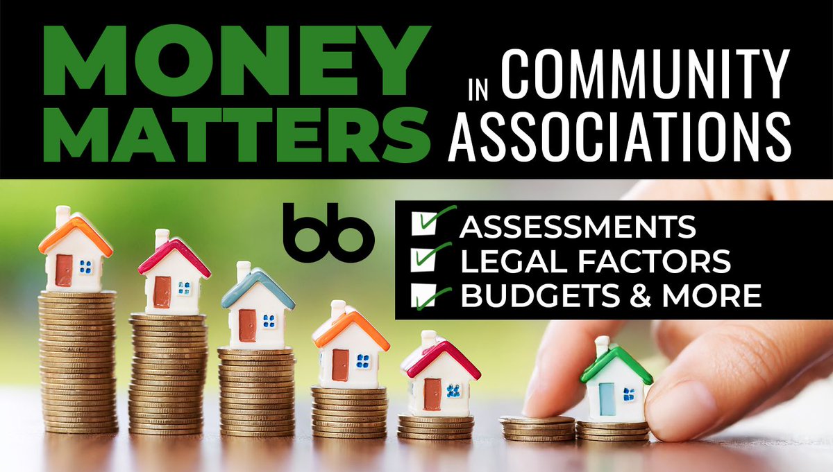 New Brainy Board Video!

- Money Matters in Community Associations
- Assessment Collection Policies
-Notice &amp;  Legal Requirements
- Reserves, Budgets &amp; more

Create your free Brainy Board video and watch the video here:

tinyurl.com/ywk88vst