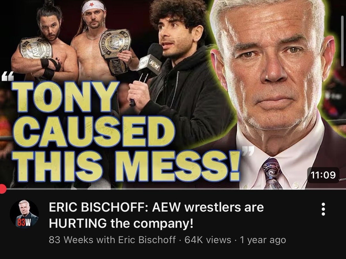“You’ve done more to hurt aew then help”