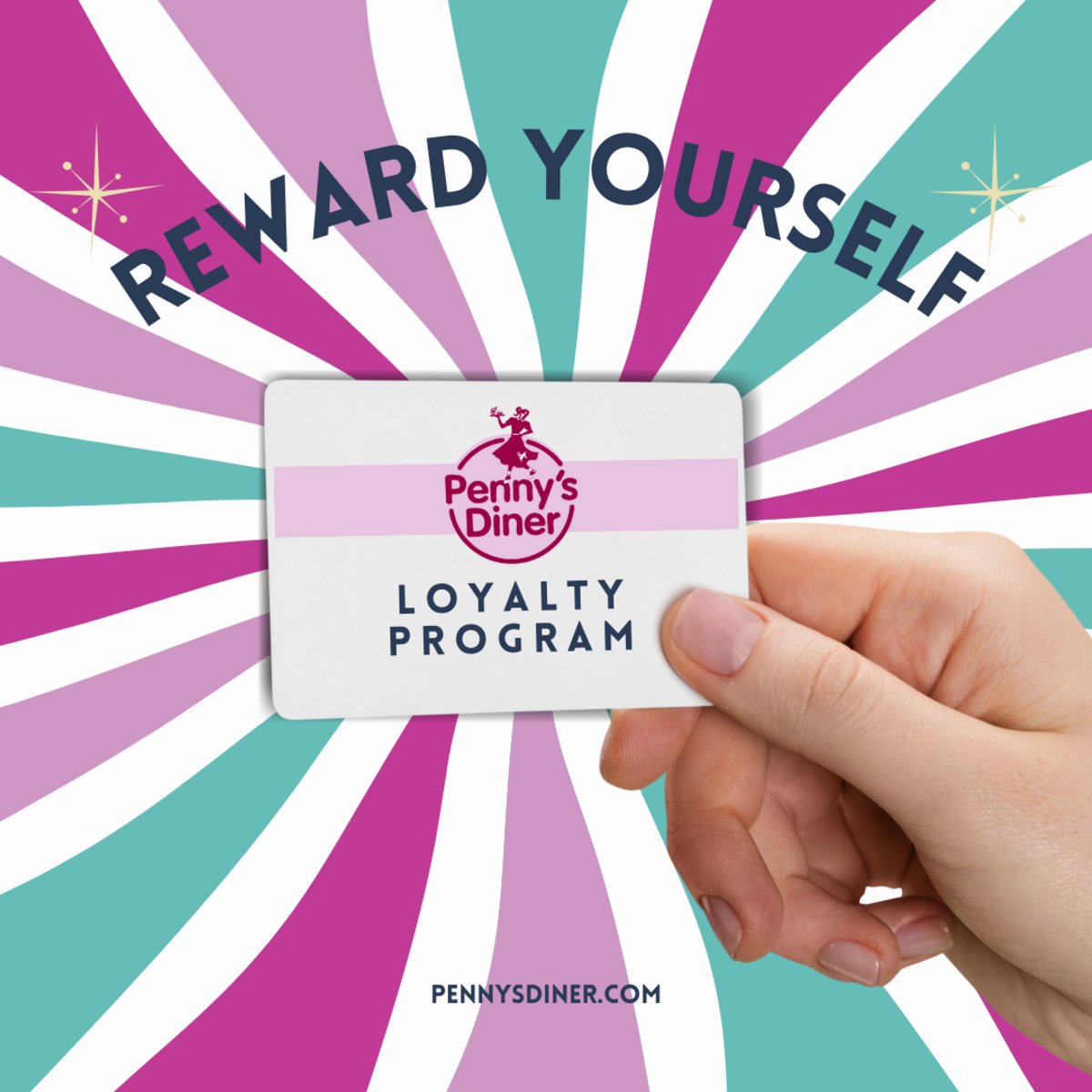 PennysFremont's tweet image. Join the Penny's family and earn points with every bite! Our #LoyaltyProgram rewards you with delicious perks, from free meals to exclusive merchandise. Sign up today and treat yourself! ✨ #PennysDiner