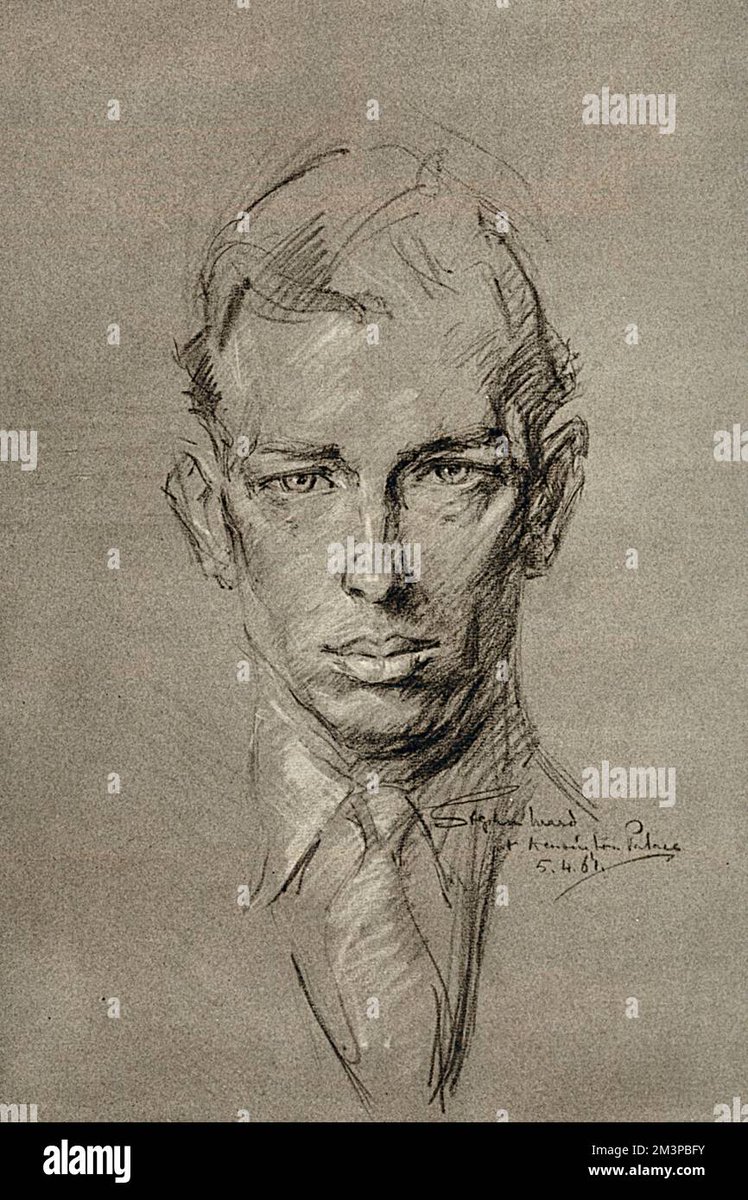 the Duke of Kent by Stephen Ward - the Windsors always stood by their friends (not)