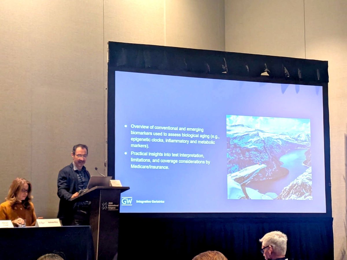 GWIntegrative's tweet photo. @GWSMHS' leaders in Integrative Medicine like Mikhail "Misha" @koganmd are currently at the @imconsortium 2026 International Congress on Integrative Medicine and Health,  in Salt Lake City, UT. Dr. Kogan gave talks on longevity and medical cannabis and presented a poster. https://t.co/ZiPO8FT3DU