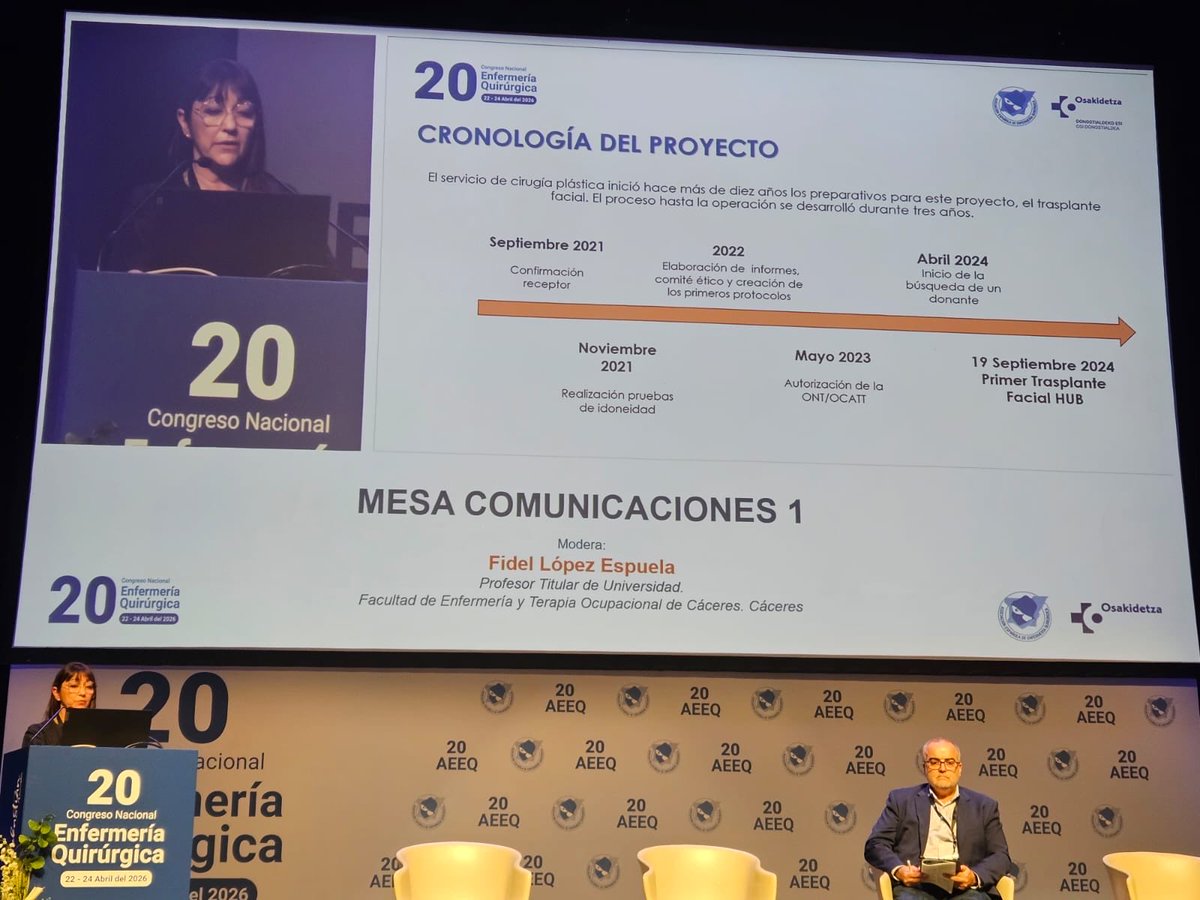 ruthvernet's tweet photo. 📣📣 Representació de l’equip quirúrgic de l’ @hbellvitge a la 20è Congrés #AEEQ a San Sebastián-Donosti.
Retrobaments, eficiència infermera i aposta científica. Seguim 👏🏽 https://t.co/dk9Mw7xmSl