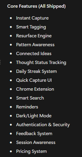 AMK0_07's tweet image. All the things shipped for Knowledge core since its existence.

Went from a terminal code to full app.
Check this out:
knowledge-core-rouge.vercel.app

#buildinpublic #producthunt #indiehackers #productivity #startups