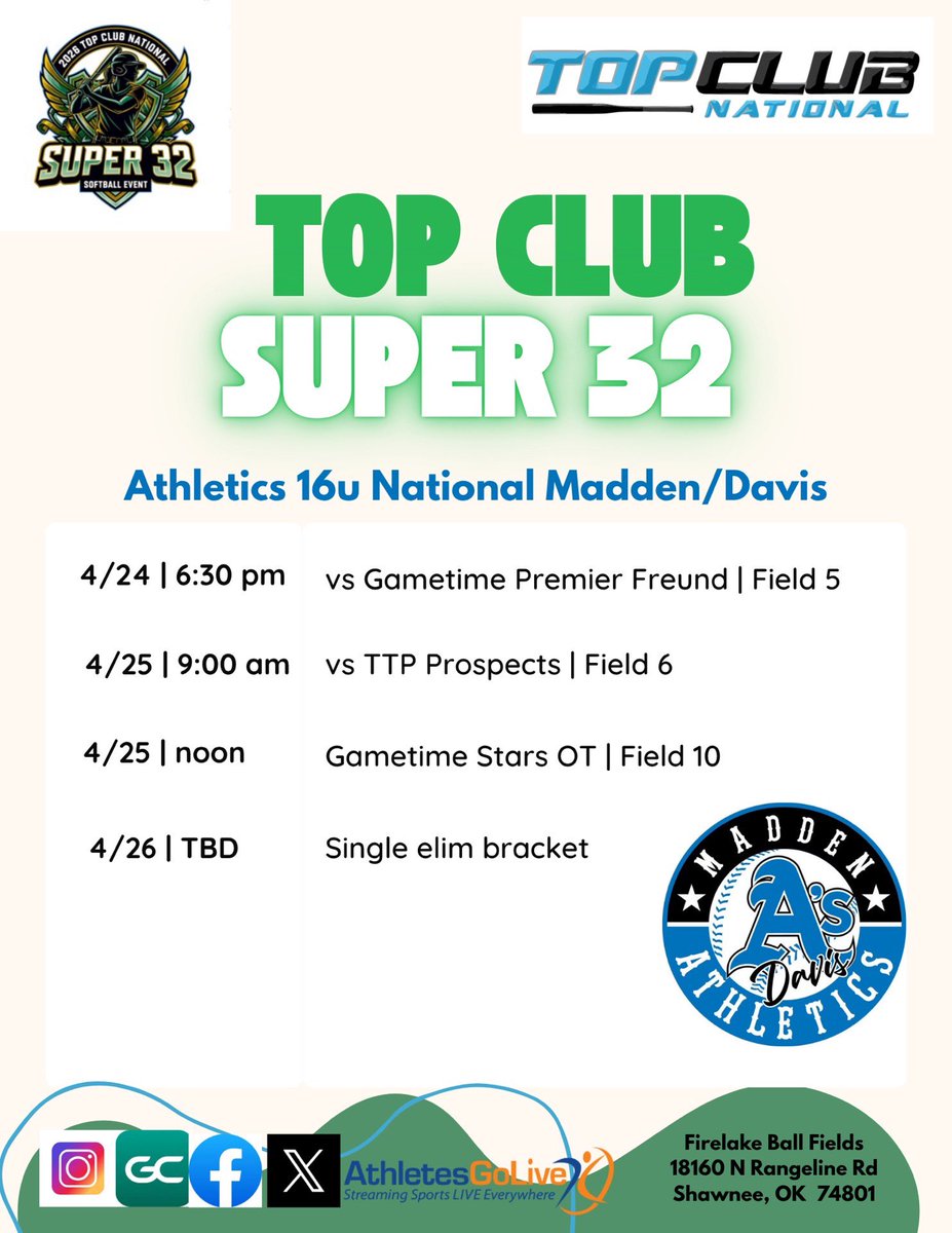 AdellaLoman's tweet photo. Here is the schedule for this weekend’s games. Looking forward to competing! https://t.co/TOesCDWclK