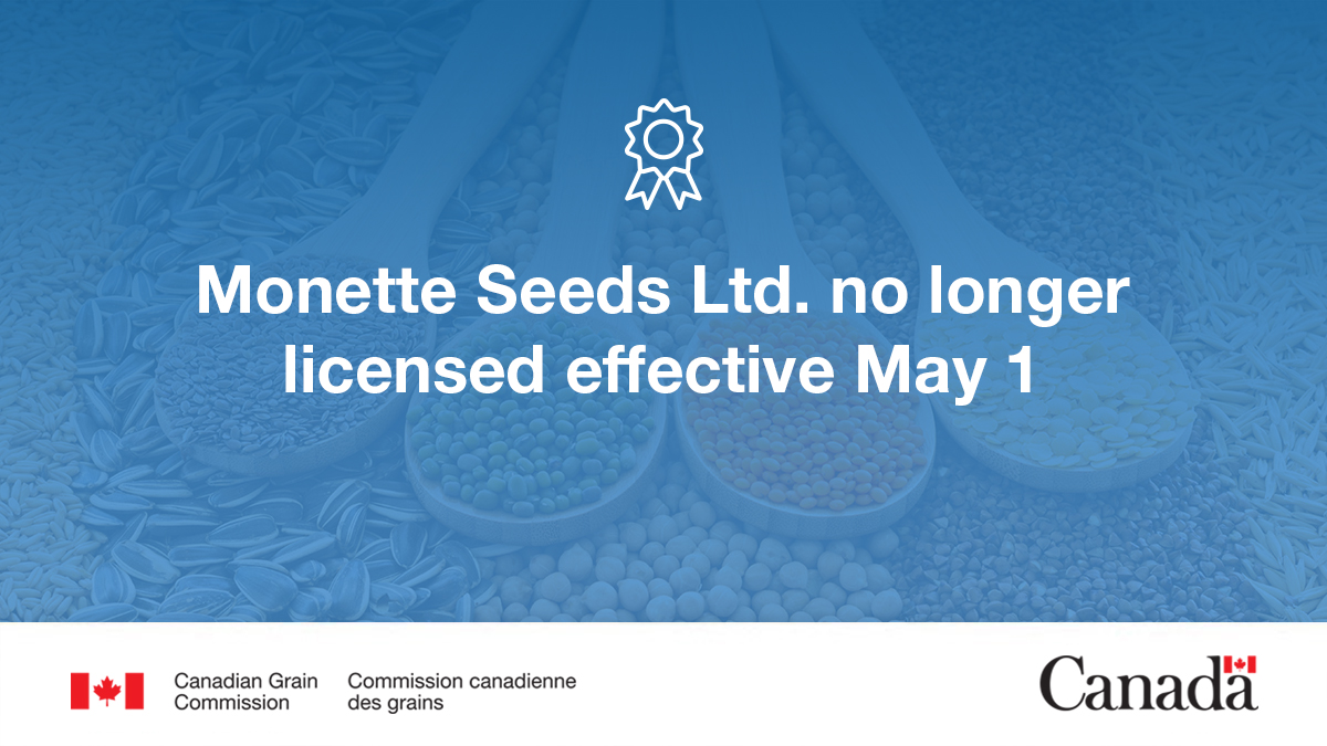 Canadian Grain Commission tweet media