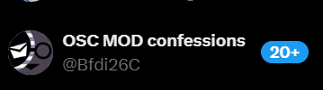 OSC MOD confessions (NO LONGER IN USE) tweet media