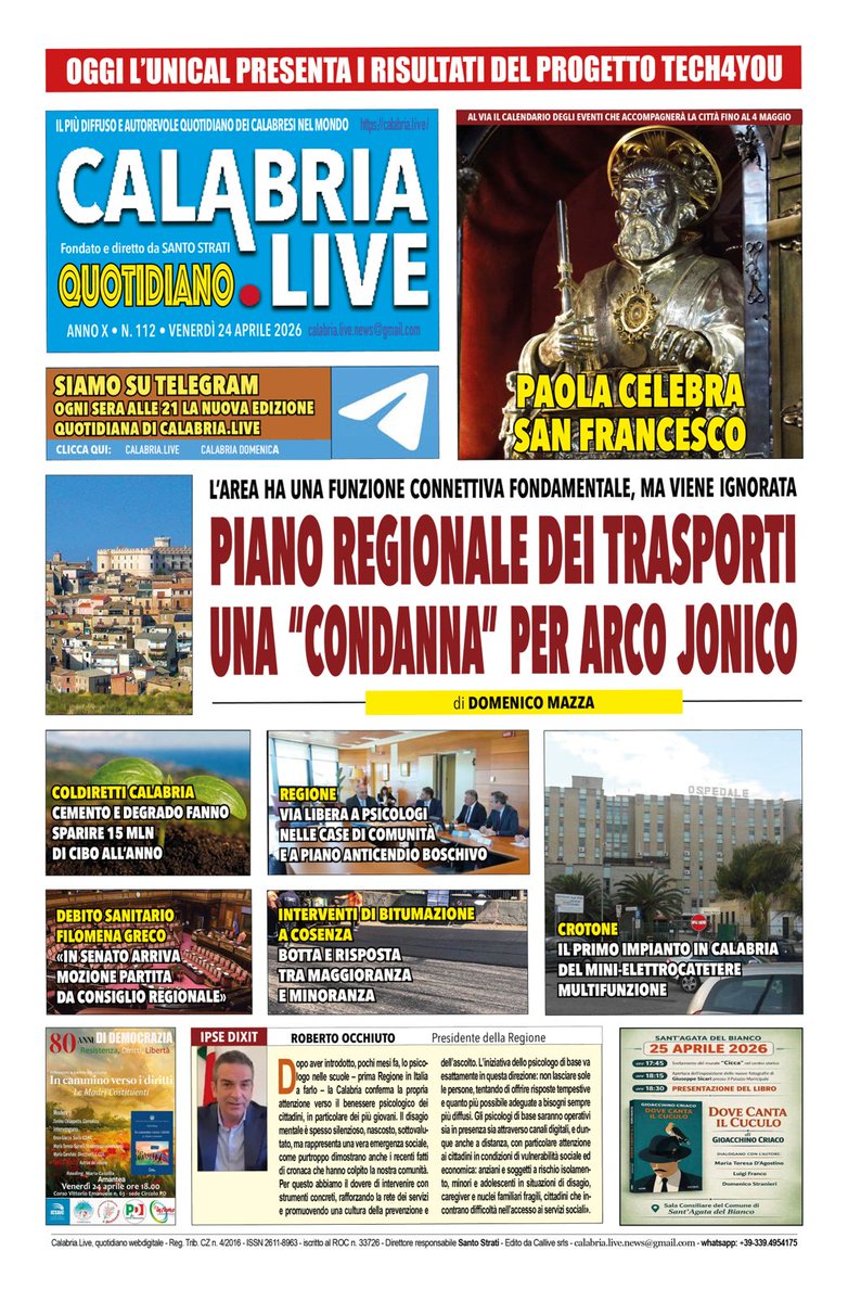Calabria.Live tweet media