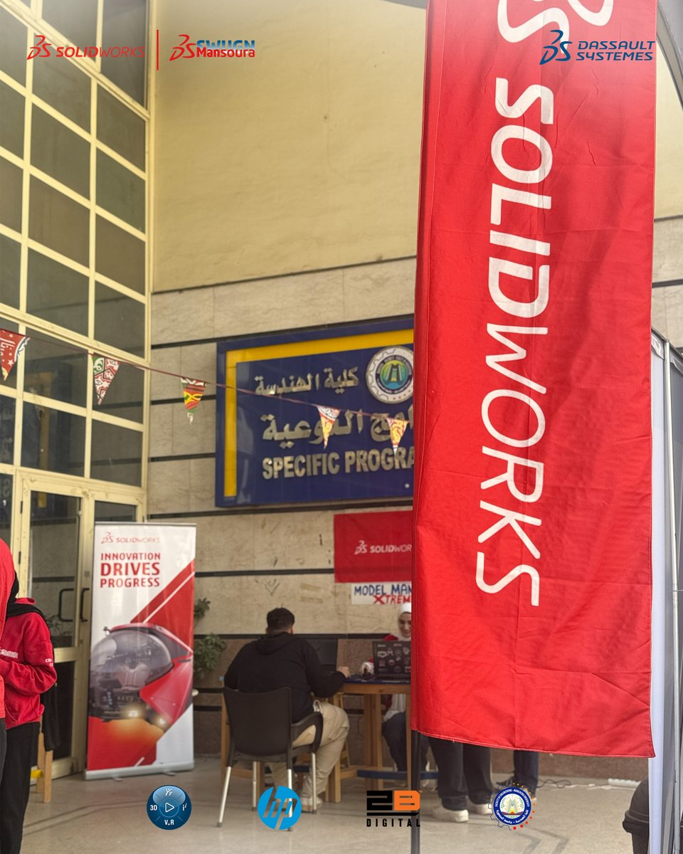 mansoura_swugn's tweet image. Day 3 – Final Day 🔥
We wrapped up at the SWUG Booth with games, challenges, giveaways, and vibes!
Talks, connections, and fun with the community.
Thanks to everyone who joined ❤️
Not the end… just the beginning 🚀
#SWUGNMansoura #SOLIDWORKS #3DEXPERIENCE