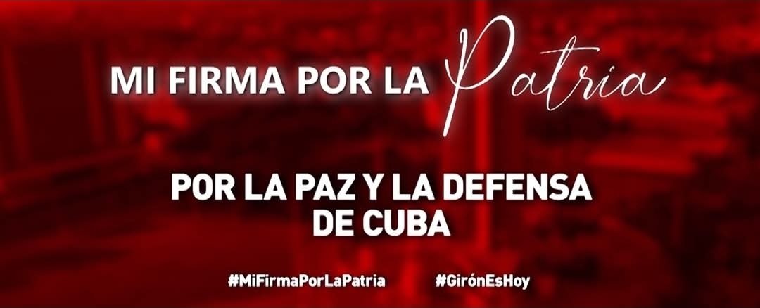 En cada Consejo Popular de #matanzas, comunidad universitaria presente a #MiFirmaPorLaPatria #universidaddematanzas 
#CubaEstáFirme #CubaSoberana