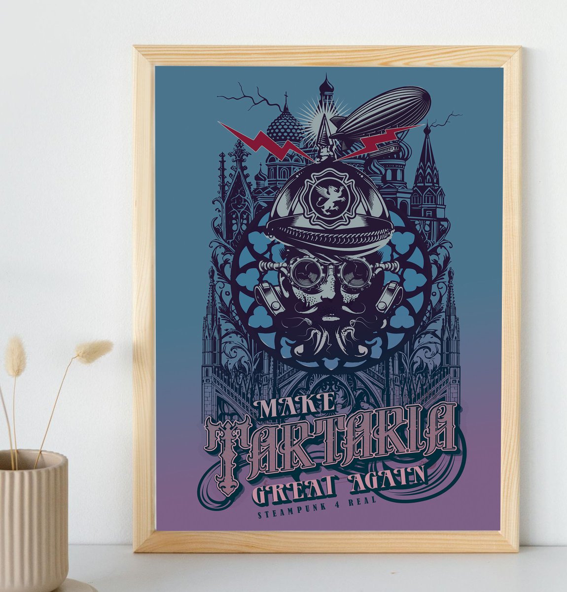 FriedbananaArt's tweet image. Make #tartaria Great Again! #steampunk 4 real fam - new #posterdesign drop - also in orange! ;) 
@TartariaLives @TheDoctorRegen @scumbunker @BabyD1111229 wayoutthereart.etsy.com/uk/listing/449…