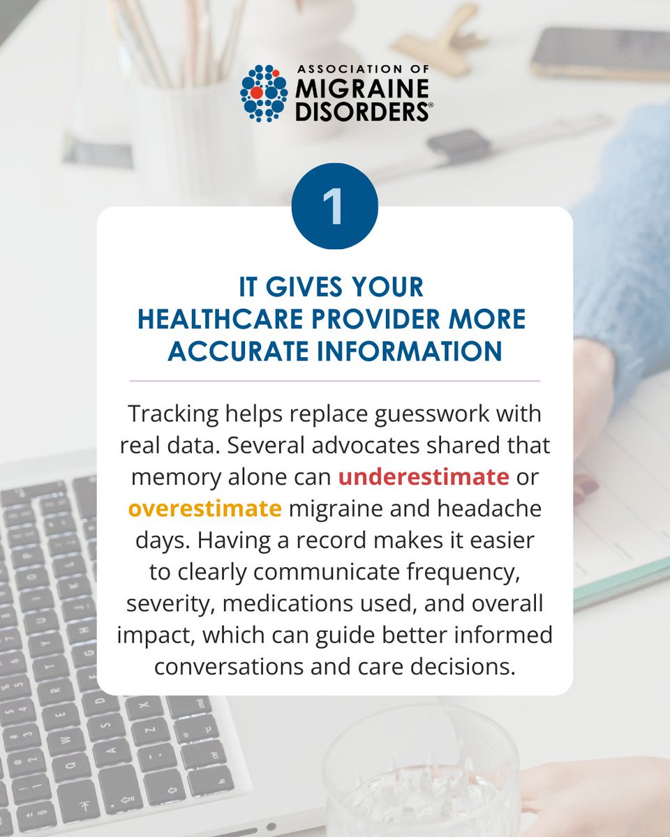 Association of Migraine Disorders® tweet media