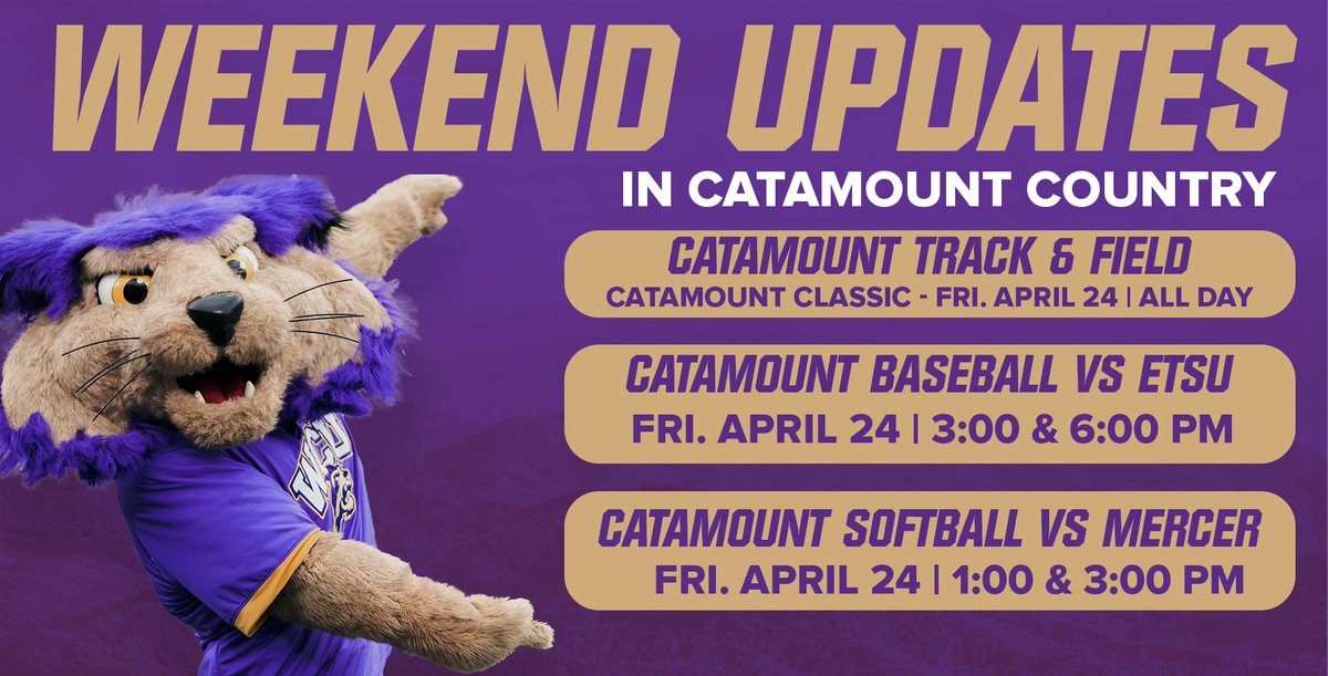 Western Carolina Athletics tweet media